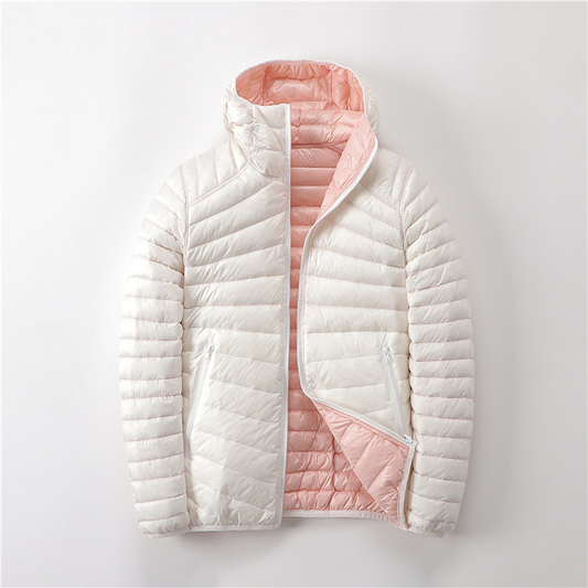 Aira | Women's Warm Hooded Puffer Coat for Winter
