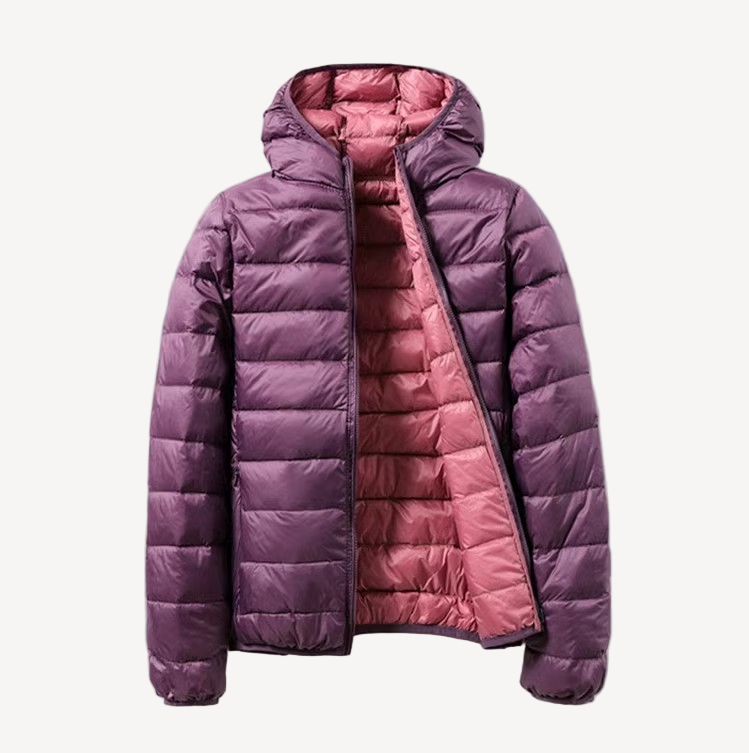 Aira | Women's Warm Hooded Puffer Coat for Winter