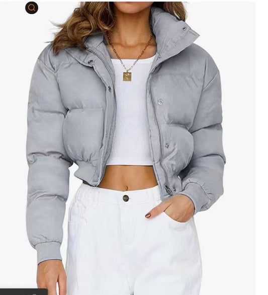 Brielle | Women’s Short Hooded Puffer Jacket for Winter Warmth