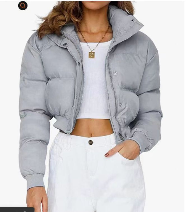 Brielle | Women’s Short Hooded Puffer Jacket for Winter Warmth