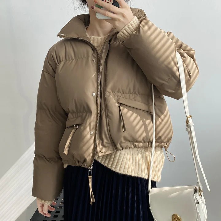 Keziah | Stylish Quilted Warm Winter Coat for Women